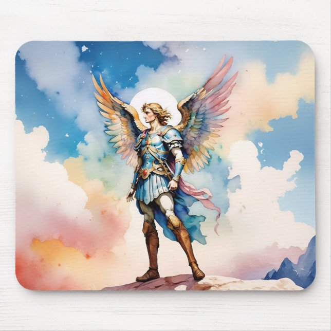 St Michael Archangel mouse par Mat (Front)