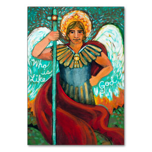 St. Michael Archangel Prayer Card