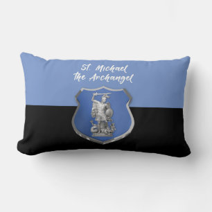 St. Michael Archangel Prayer Thinking of You Lumbar Cushion