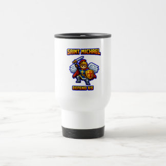 St. Michael Archangel Travel Mug Catholic Mug