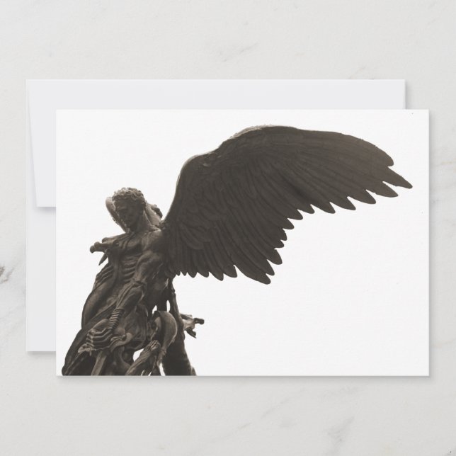 St. Michael Custom Invitation (Front)