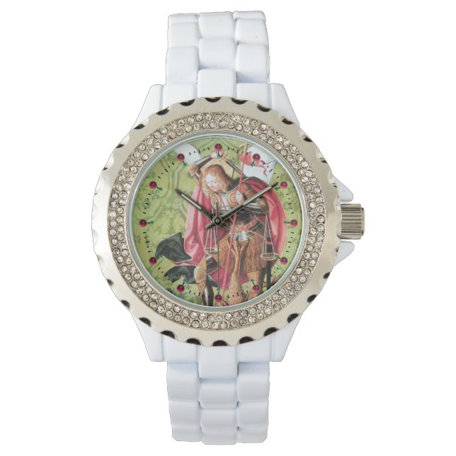 ST. MICHAEL ,DRAGON AND JUSTICE WATCH (Front)