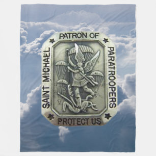 St. MICHAEL Fleece Blanket