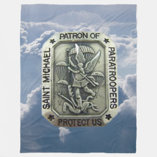 St. MICHAEL Fleece Blanket