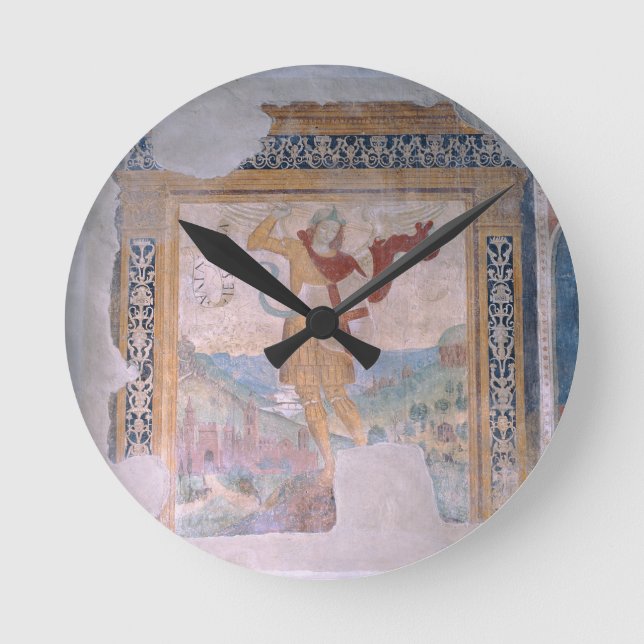 St. Michael (fresh) Round Clock (Front)