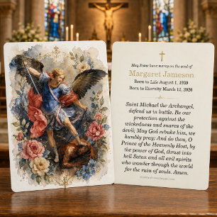 St. Michael Funeral Memorial Holy Prayer