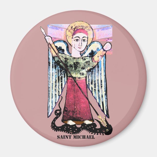 St Michael Magnet (Front)