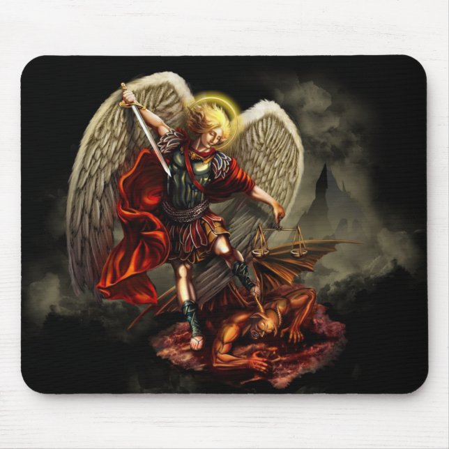 St. Michael Mousepad (Front)