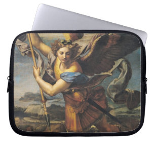 St. Michael Overwhelming the Demon, 1518 Laptop Sleeve