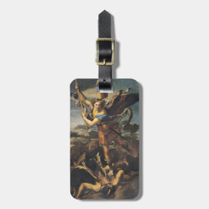 St. Michael Overwhelming the Demon, 1518 Luggage Tag