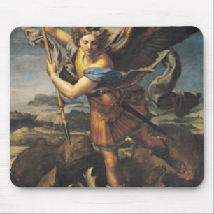 St. Michael Overwhelming the Demon, 1518 Mouse Mat