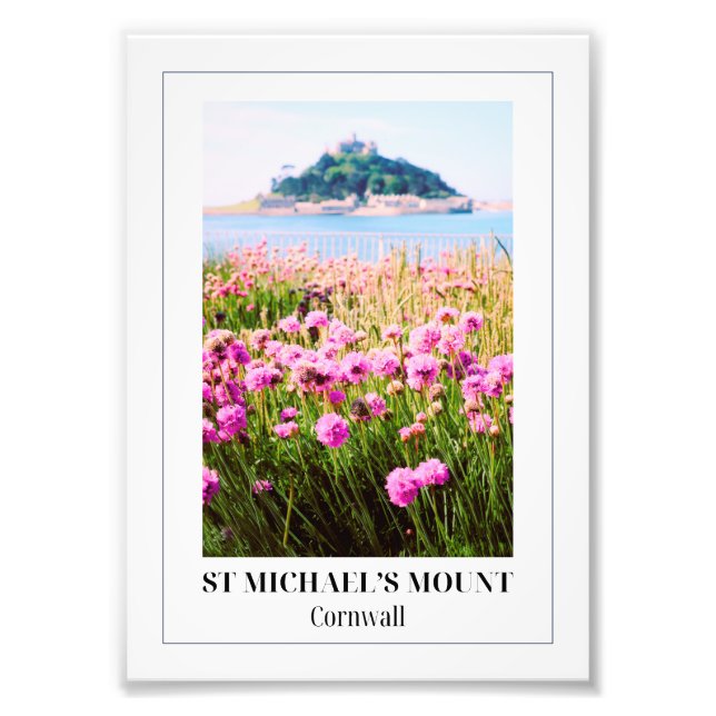 St Michael’s Mount, Cornwall Photo Print (Front)