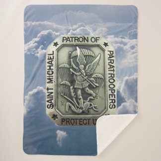 St. MICHAEL Sherpa Blanket
