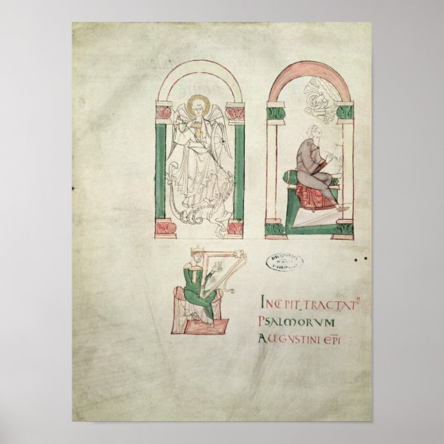 St. Michael, St. Augustine and St. David Poster (Front)