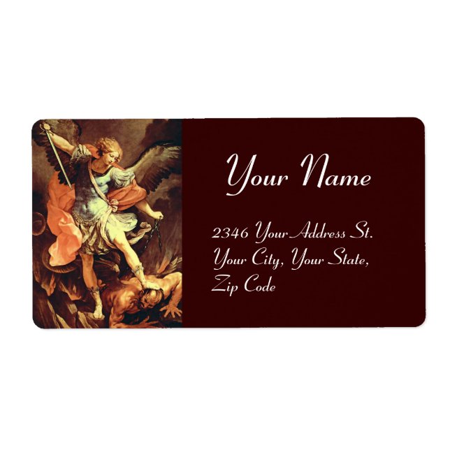 St. Michael the Archangel ,brown (Front)