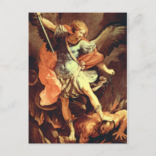 St. Michael the Archangel by Reni Postcard