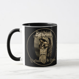 St Michael the Archangel Defend Us in Battle. Mug