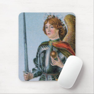 St. Michael the Archangel (detail; M 017) Mouse Mat