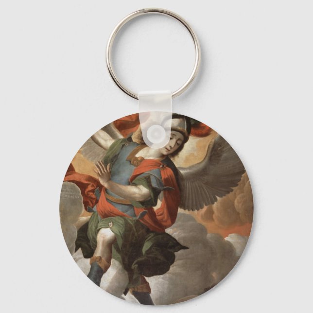 St Michael the Archangel Key Ring (Front)