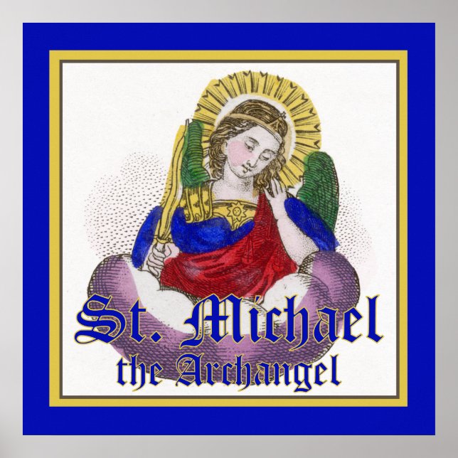 St. Michael the Archangel (M 009) Poster (Front)