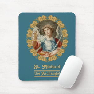 St. Michael the Archangel (M 010) Mouse Mat