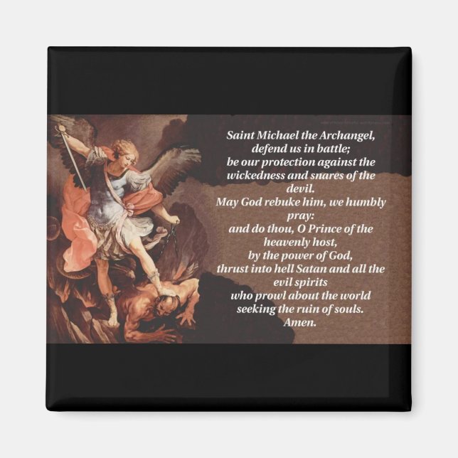 St Michael the Archangel Magnet (Front)