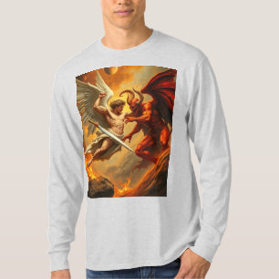 St Michael the Archangel Men's Long Sleeve Tee