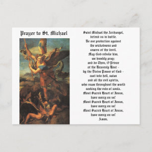 St. Michael the Archangel Postcard