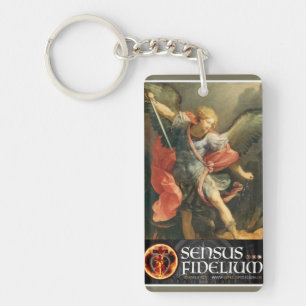 St. Michael the Archangel Religious Catholic Key Ring