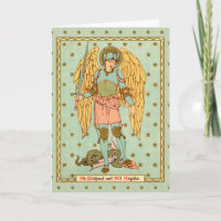St. Michael the Archangel (RLS 12) Blank Greeting