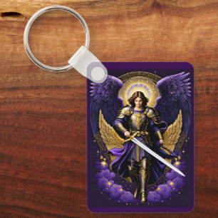 St Michael the Archangel Roman Catholic Key Ring
