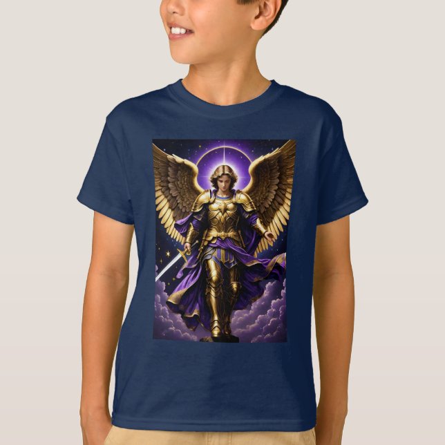 St Michael the Archangel Roman Catholic T-Shirt (Front)