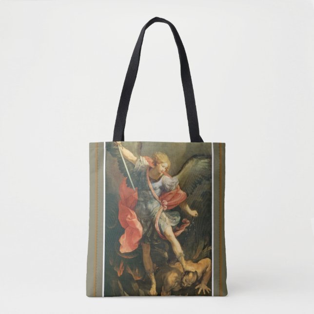 St. Michael the Archangel Tote Bag (Front)