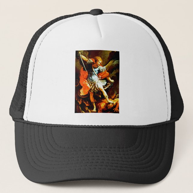 St Michael the Archangel Trucker Hat (Front)
