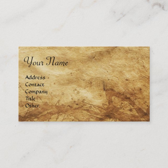 St. Michael Vanquishing Devil as Mediaeval Knight Business Card (Front)