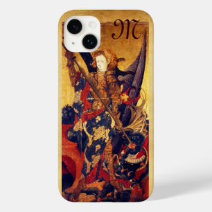 St. Michael Vanquishing Devil as Mediaeval Knight Case-Mate iPhone 14 Plus Case