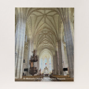St Michael's Church, Cluj-Napoca, Romania, on a Jigsaw Puzzle