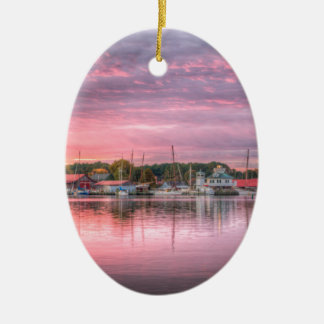 St. Michaels Harbour Ceramic Tree Decoration