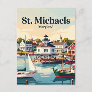 St. Michaels Maryland Postcard