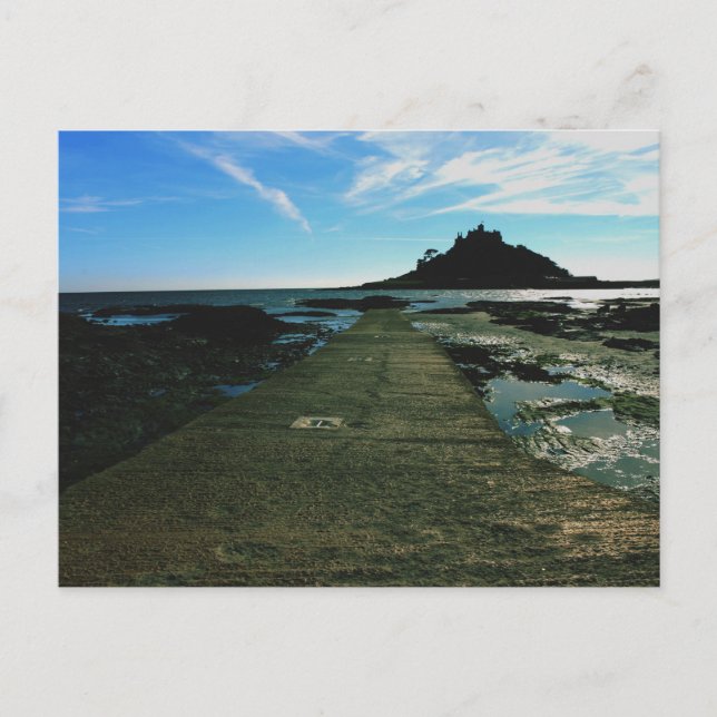 St Michael's Mount Cornwall Postcard (Front)