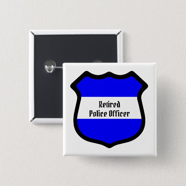 St. Michael's Shield 15 Cm Square Badge (Front & Back)