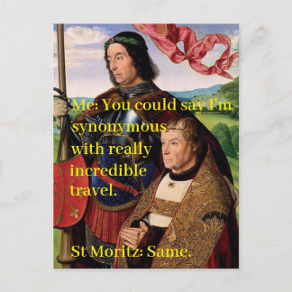 St Moritz / Maurits / Maurice  Postcard