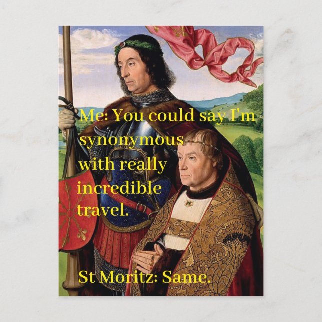 St Moritz / Maurits / Maurice  Postcard (Front)