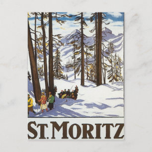 St.Moritz Postcard