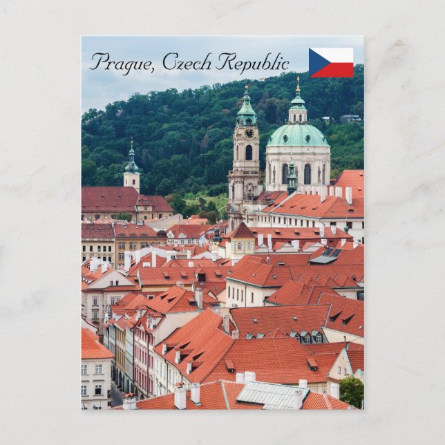St. Nicholas Church - Prague, Czech Republic Postcard (Front)