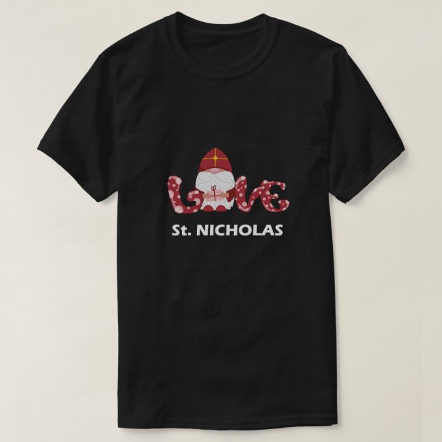 st. nicholas day T-shirt (Design Front)