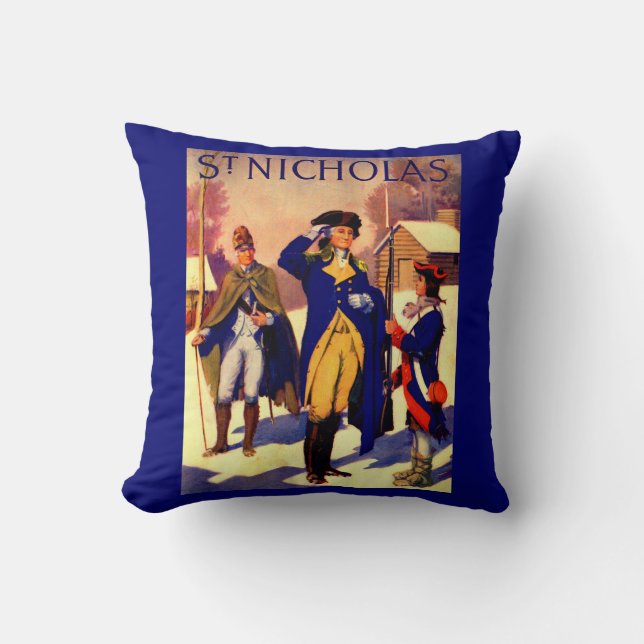 St. Nicholas February 1929 George Washington cover Cushion (Front)