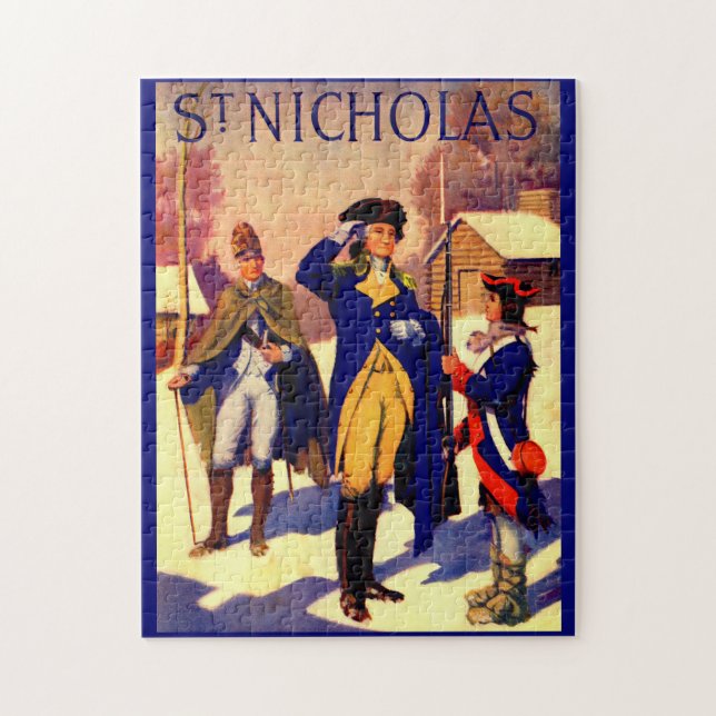 St. Nicholas February 1929 George Washington cover Jigsaw Puzzle (Vertical)