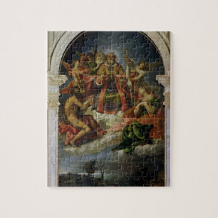St. Nicholas in Glory with Saints Jigsaw Puzzle
