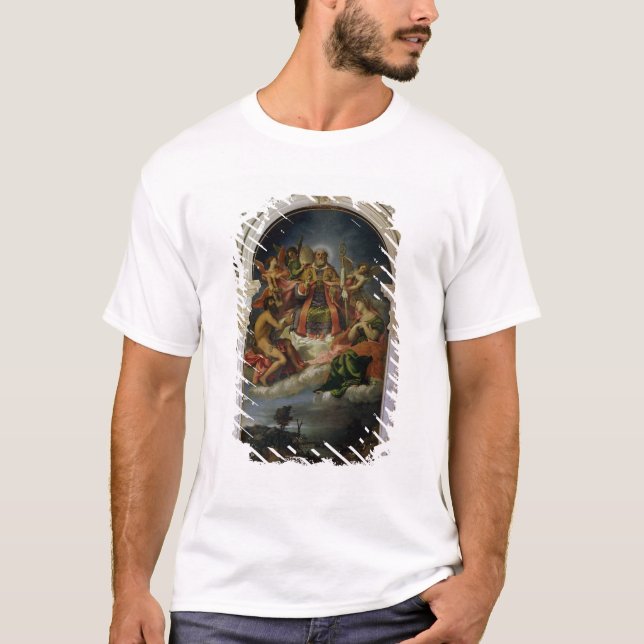 St. Nicholas in Glory with Saints T-Shirt (Front)